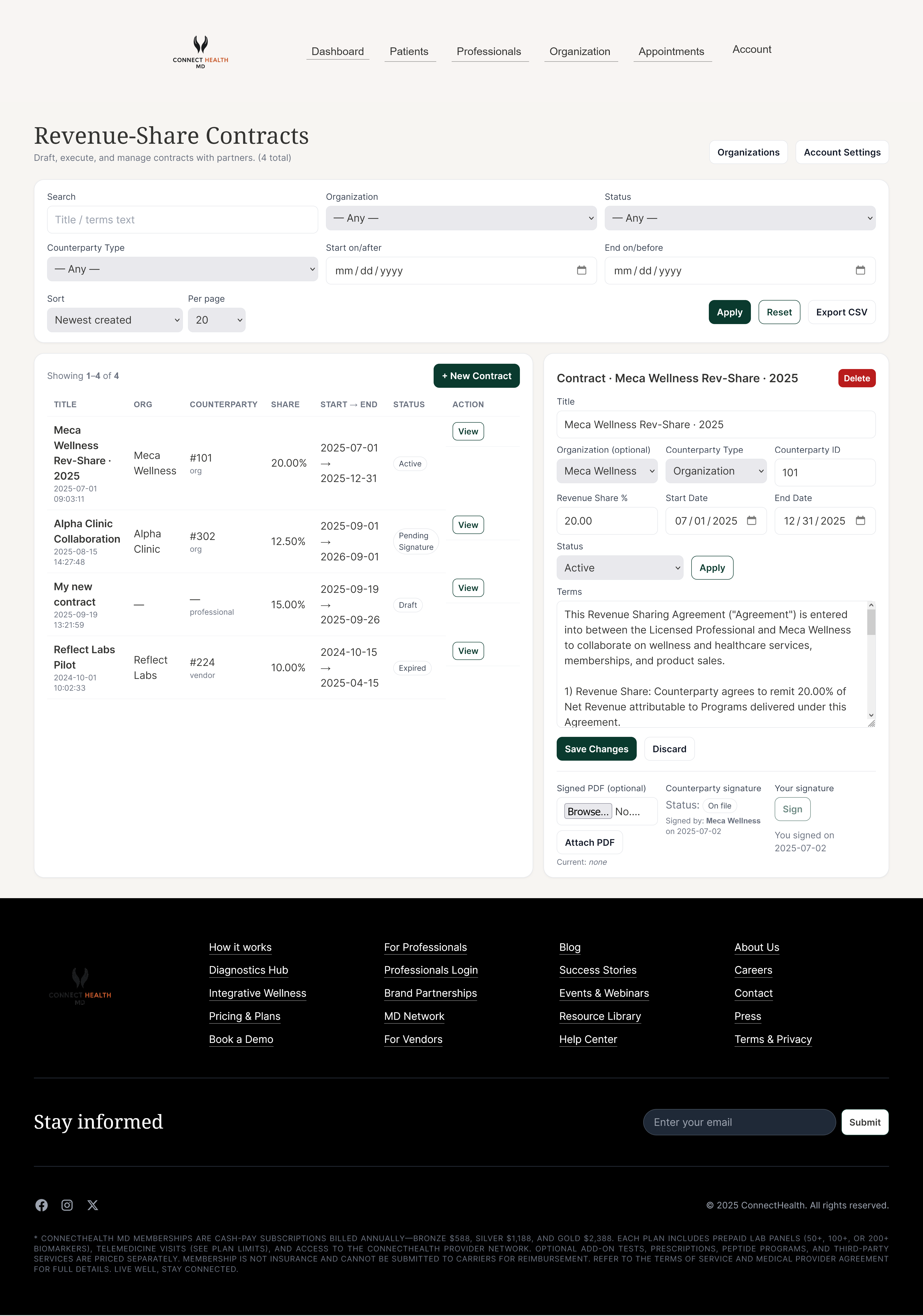 How to use ConnectHealthMD