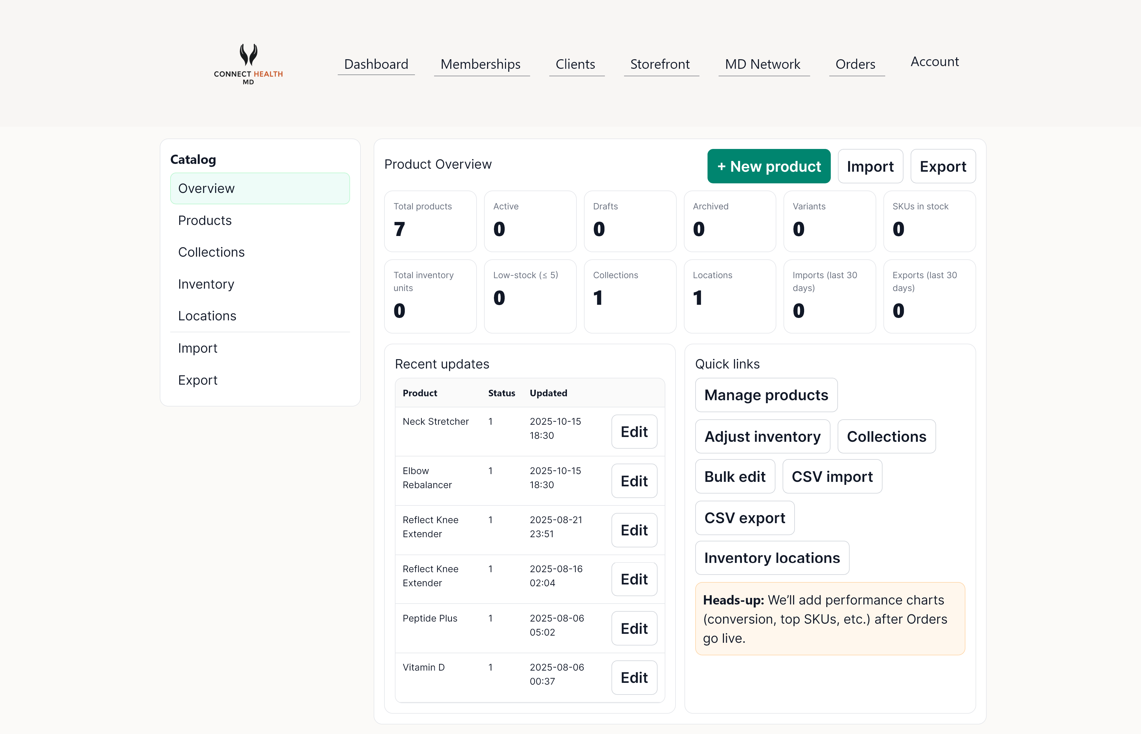 Fulfillment Console — order details & logs